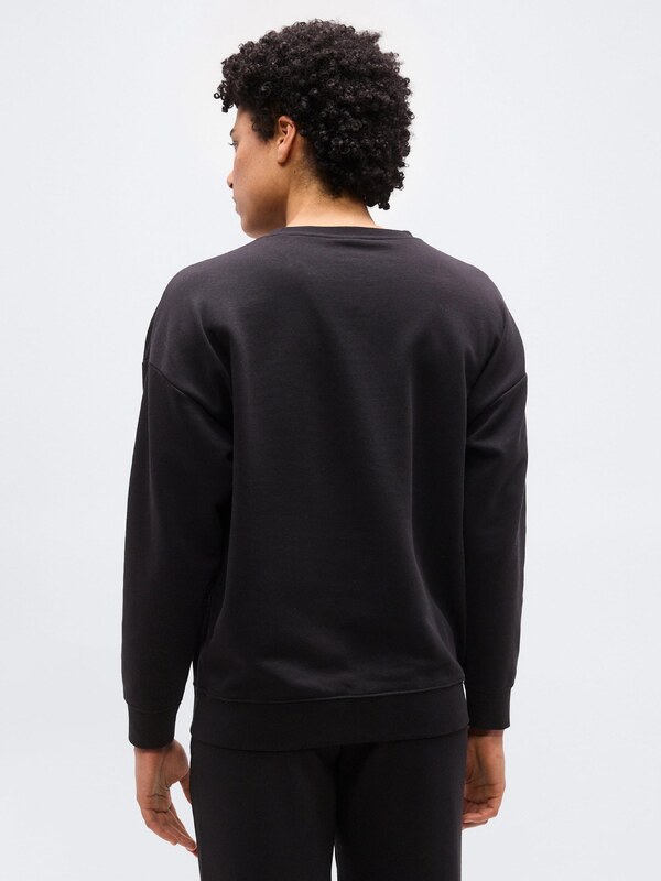 PUMA Αθλητική μπλούζα φούτερ 'ESS' μαύρο