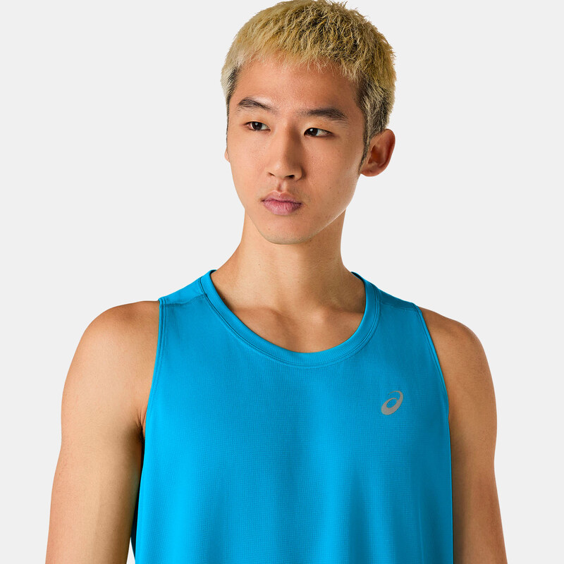 ASICS CORE RUNNING SINGLET ΜΠΛΕ
