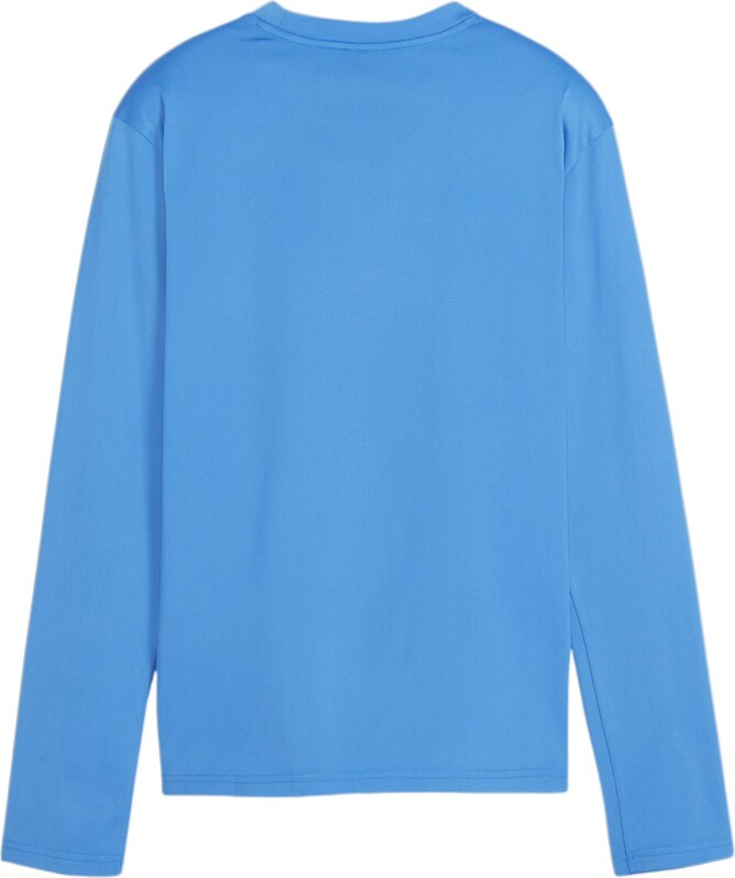 PUMA Αθλητική μπλούζα φούτερ αζούρ / λευκό