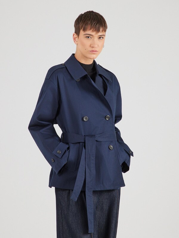 Calvin Klein Ανοιξιάτικο και φθινοπωρινό παλτό σκούρο μπλε