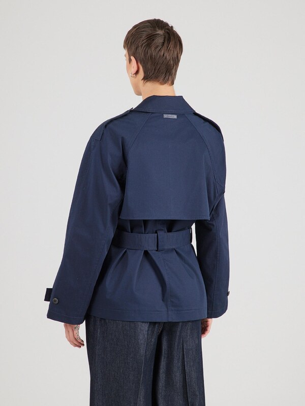 Calvin Klein Ανοιξιάτικο και φθινοπωρινό παλτό σκούρο μπλε