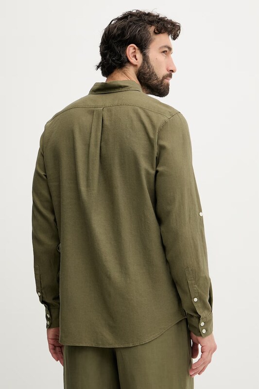 Guess πουκάμισο Ανδρικό λινό