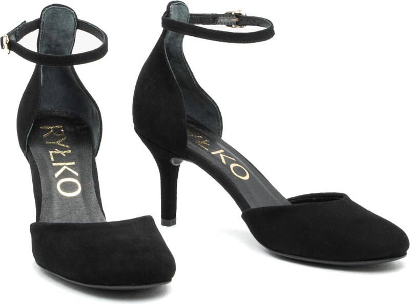 RYŁKO Γόβες μαύρο