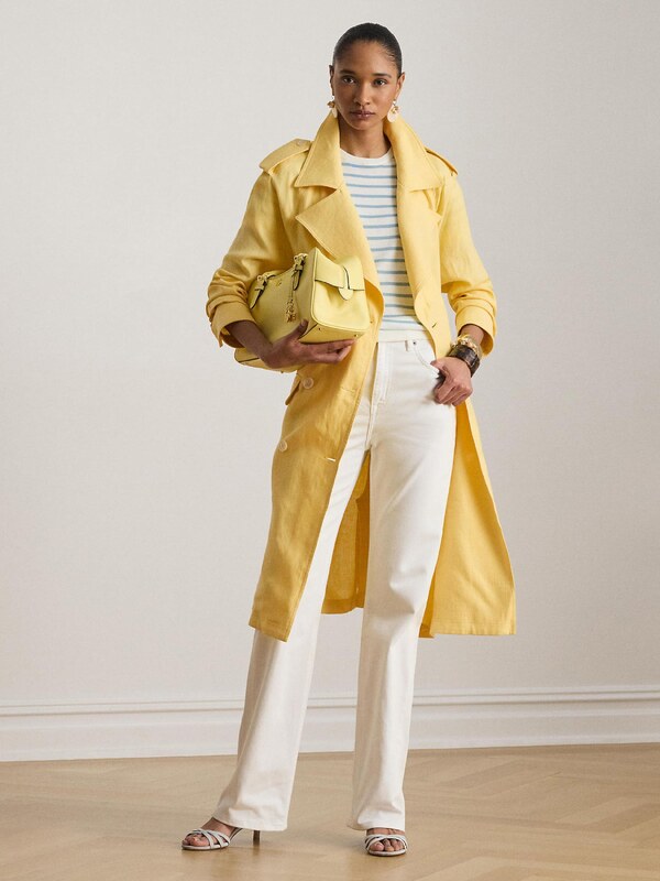 Lauren Ralph Lauren Καλοκαιρινό μπουφάν 'CLASSIC' κίτρινο