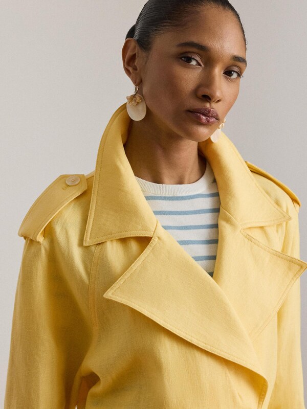 Lauren Ralph Lauren Καλοκαιρινό μπουφάν 'CLASSIC' κίτρινο