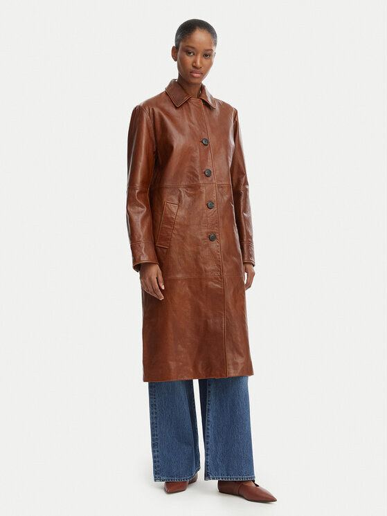 Δερμάτινο παλτό MAX&Co.