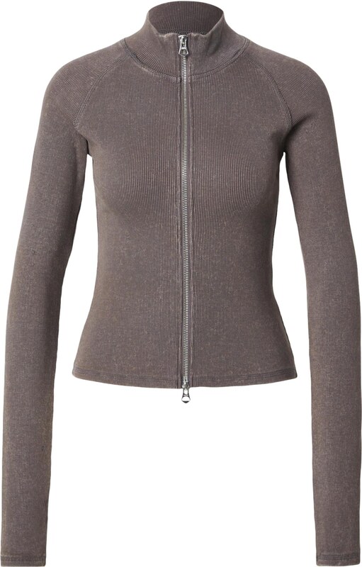 WEEKDAY Πλεκτή ζακέτα 'Ali' τέφρα