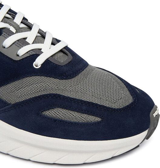 POLO RALPH LAUREN Sneakers Boerum Knit-Sk-Ltl 809P07534006 hunter navy/dark metal