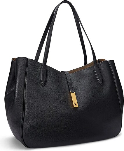 Polo Ralph Lauren shopper γυναικεία δερμάτινη