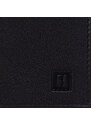 HEXAGONA Πορτοφόλι ανδρικό μαύρο δερμάτινο W26Q - 23670-01
