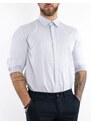 Addict Ανδρικό γκρι μονόχρωμο πουκάμισο Regular Fit 8235