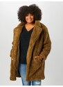 Urban Classics Ανοιξιάτικο και φθινοπωρινό παλτό 'Sherpa' καφέ