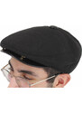 BELTIPO Ανδρικό καπέλο τραγιάσκα μαύρο με κλιπ