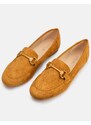 ideal Loafers suede με διακοσμητική αγκράφα Ταμπά