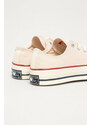 Πάνινα παπούτσια Converse Chuck 70 χρώμα: μπεζ 162062C