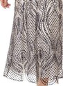 ANNA RAXEVSKY Κεντημένο μπλέ μάξι φόρεμα με παγιέτες D19112 .., Χρώμα Κόκκινο, Μέγεθος M