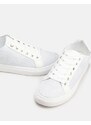 INSHOES Γυναικεία sneakers με διάτρητο σχέδιο Λευκό