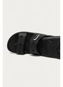 Παντόφλες Crocs Classic Crocs Sandal Classic Sandal χρώμα: μαύρο, 206761 10001
