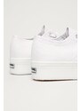 Πάνινα παπούτσια Superga γυναικεία, χρώμα: άσπρο