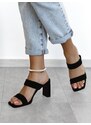 Kendall and Kylie Kendall + Kylie Mules Με Λουράκια Μαύρα - After Midnight
