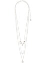Pilgrim Αλυσίδα 'Carol' ασημί / διαφανές
