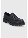 Δερμάτινα κλειστά παπούτσια Vagabond Shoemakers Shoemakers KENOVA γυναικεία, χρώμα: μαύρο