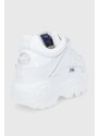 Δερμάτινα παπούτσια Buffalo LONDON χρώμα: άσπρο F31533233
