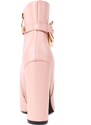 Alta Moda Γυναικεία μποτάκια με τακούνι oem X6101 ΜΠΕΖ