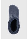 Μπότες χιονιού Crocs χρώμα: ναυτικό μπλε
