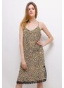 Μακριά Φορέματα Fashion brands ICP1152_ECRU