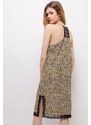 Μακριά Φορέματα Fashion brands ICP1152_ECRU