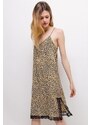 Μακριά Φορέματα Fashion brands ICP1152_ECRU