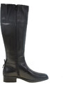 Γυναικείες μπότες GEOX D FELICITY F-SMO.LEA D16G1F 00043 C9999 μαύρο δέρμα