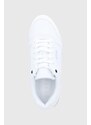 Παπούτσια Guess HANSIN χρώμα: άσπρο FL5HNS PEL12