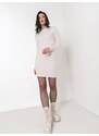 Forebelle Collection Φόρεμα Mini Ριπ Μπεζ - Simply Beautiful