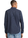 TOM TAILOR PATTERNED STRETCH ΠΟΥΚΑΜΙΣΟ ΑΝΔΡIKO 1021064-24486