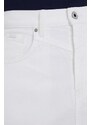 Βαμβακερή τζιν φούστα Pepe Jeans Rachel Skirt χρώμα: άσπρο,