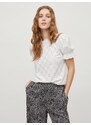 VILA Μπλούζα 'Kawa' λευκό