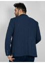 mrXXL Ανδρικό Σακάκι Plus Size - Αν. Μπλε