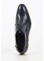 Ανδρικά Παπούτσια Δετά S4972.RMN Μπλε Δέρμα Boss shoes