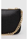 Δερμάτινη τσάντα MICHAEL Michael Kors χρώμα: μαύρο
