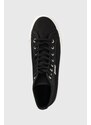 Πάνινα παπούτσια Superga χρώμα: μαύρο