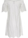 Φόρεμα Κιπούρ Only 15196493 - Άσπρο - 005022