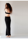 Sotris collection | Φόρεμα με άνοιγμα στη μέση Μαύρο