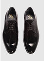 Perlamoda Δερμάτινα Παπούτσια της σειράς Derby - 3647VER Black