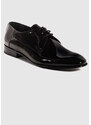 Perlamoda Δερμάτινα Παπούτσια της σειράς Derby - 3647VER Black