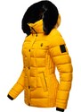 MARIKOO Χειμερινό μπουφάν 'Qesraa' κίτρινο