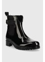 Ουέλλινγκτον Tommy Hilfiger Ankle Rainboot With Metal Detail χρώμα: μαύρο