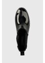 Ουέλλινγκτον Tommy Hilfiger Ankle Rainboot With Metal Detail χρώμα: μαύρο