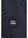 Μπουφάν Pepe Jeans χρώμα: μαύρο,